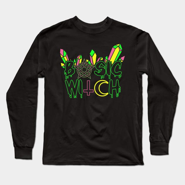 Basic Witch Long Sleeve T-Shirt by Sharayah